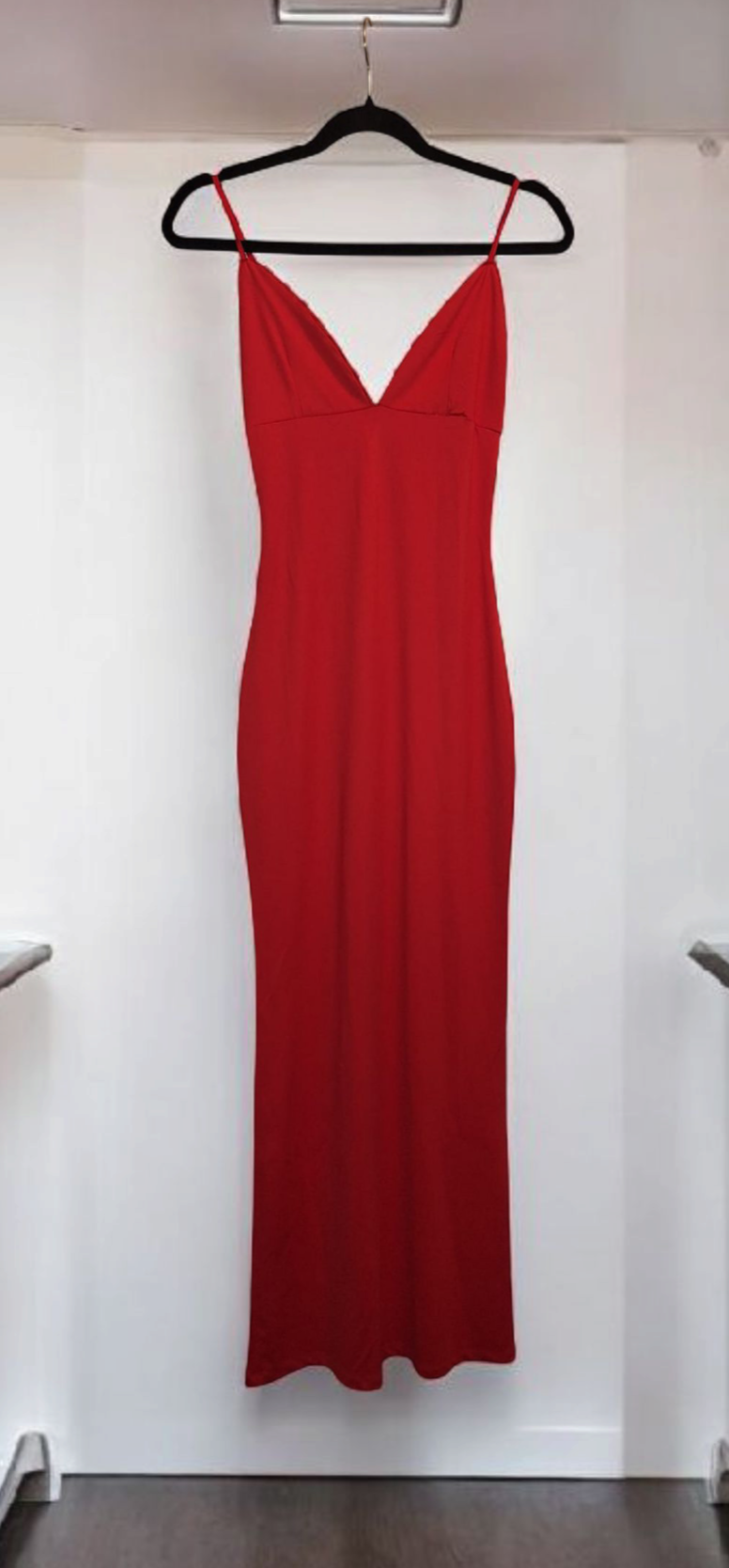 Red Velvet Dress